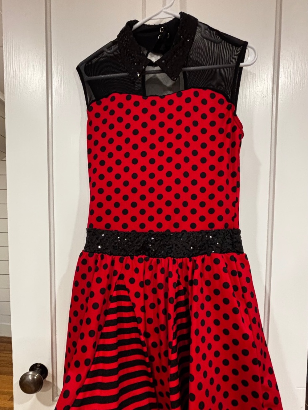 Weissman Dance Recital Lady Bug Dress girls 12-14